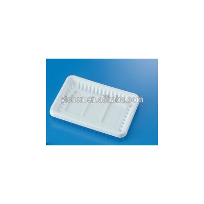 Biodegradable PLA food serving tray