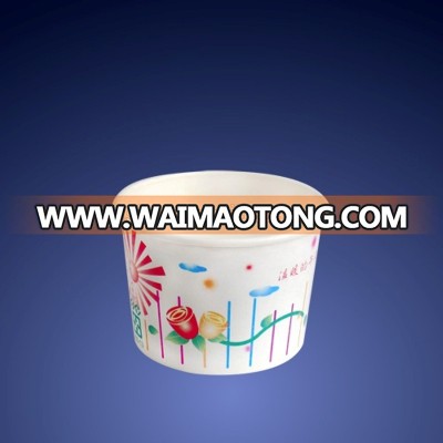 90mm 260ml 8oz Disposable Paper Ice Cream Cup