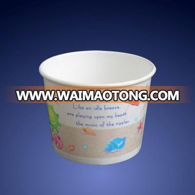 112mm 16oz 520cc Disposable Paper Soup Bowl